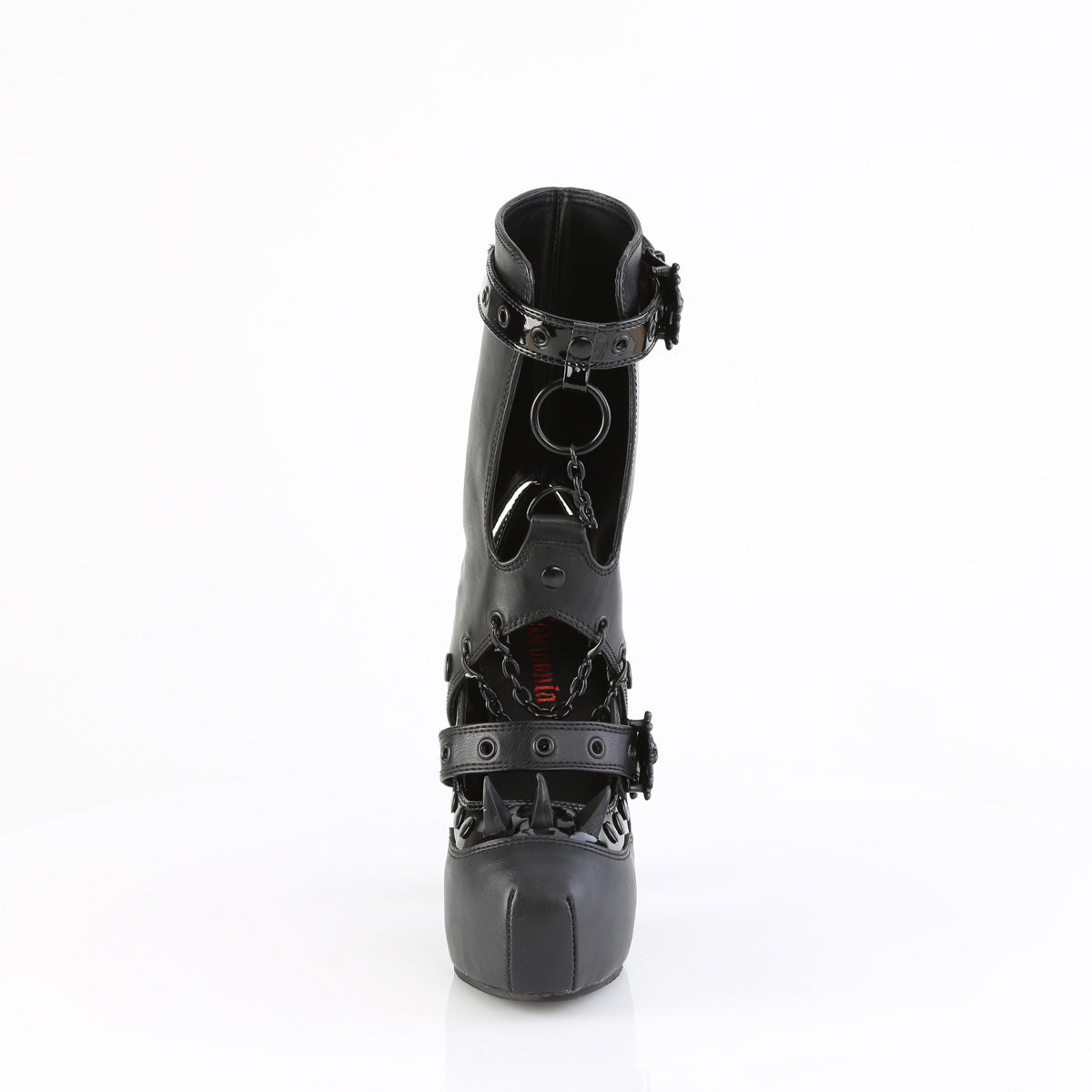 DEMON-13 *5" Heel 1 1/2" Concealed PF Maryjane Pump w/ Spat