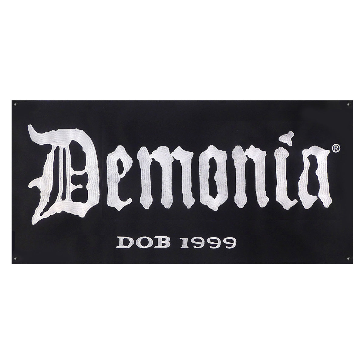 DEMONIA BANNER DEMONIA Embroidered Banner