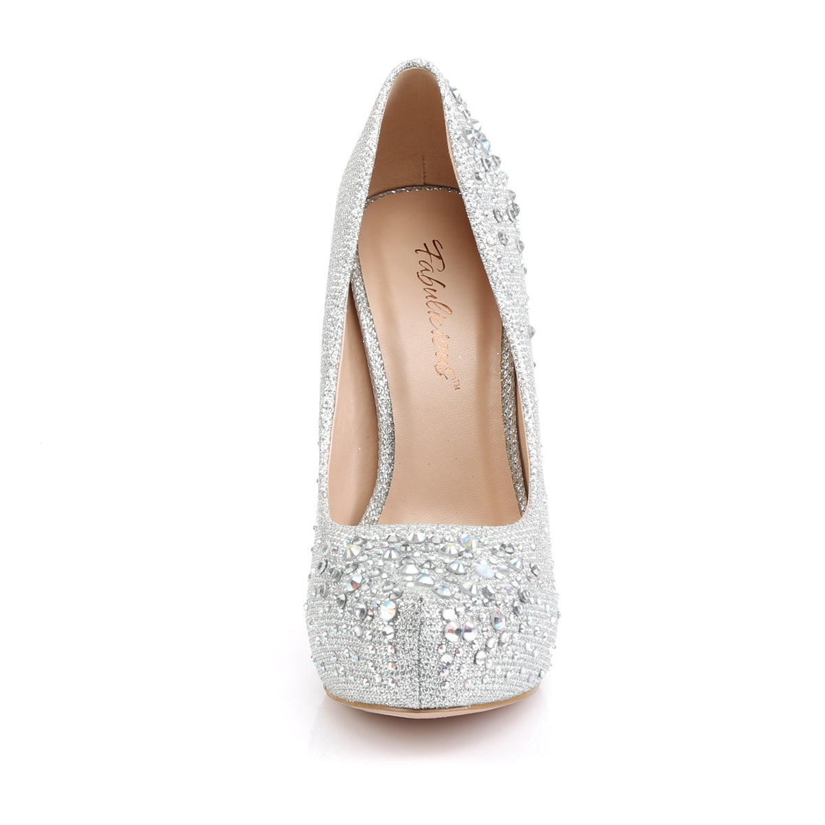 DESTINY-06R 5" Heel, 1" Hidden PF Pump Glitter