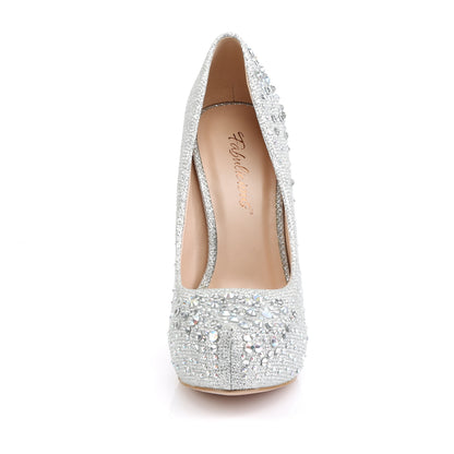 DESTINY-06R 5" Heel, 1" Hidden PF Pump Glitter