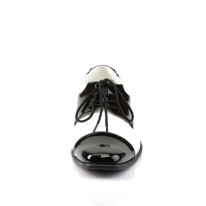DISCO-18 **1" Heel, MEN'S DISCO SHOES, Wing Tip