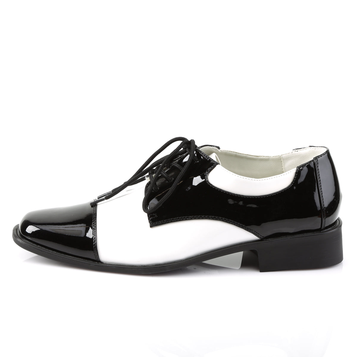 DISCO-18 **1" Heel, MEN'S DISCO SHOES, Wing Tip