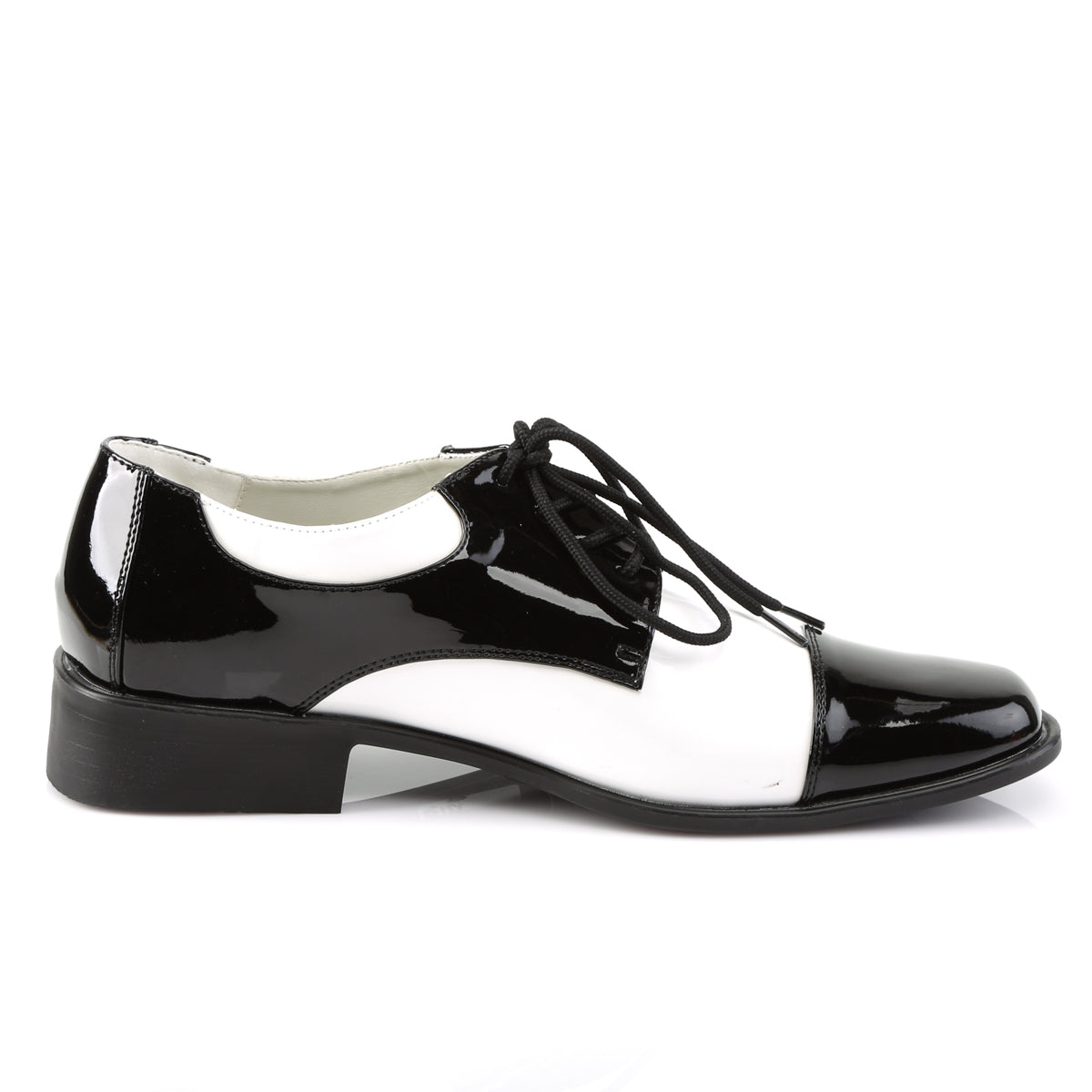 DISCO-18 **1" Heel, MEN'S DISCO SHOES, Wing Tip