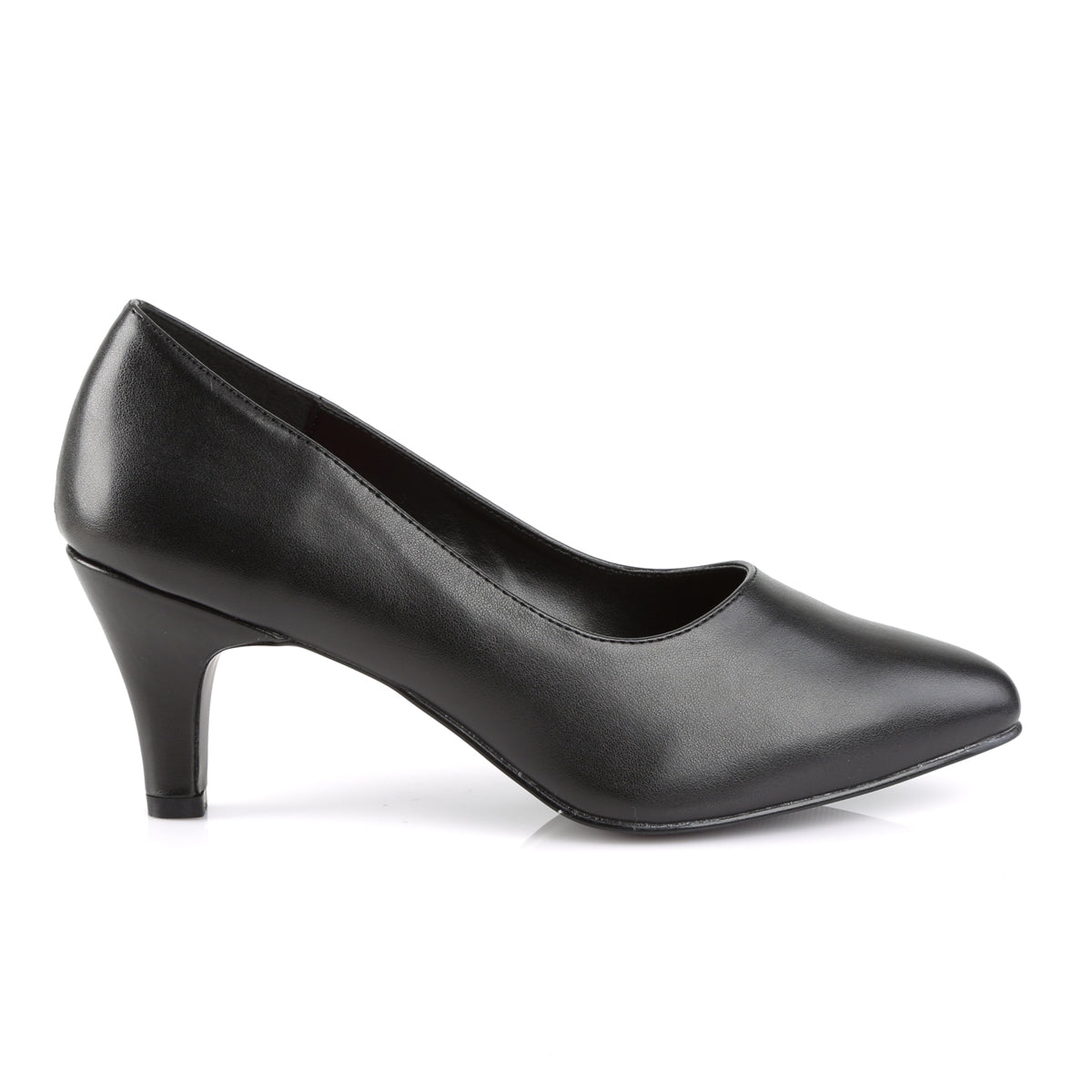 DIVINE-420 3" Block Heel Classic Pump