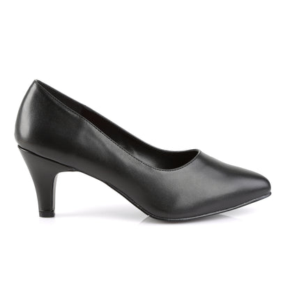 DIVINE-420 3" Block Heel Classic Pump