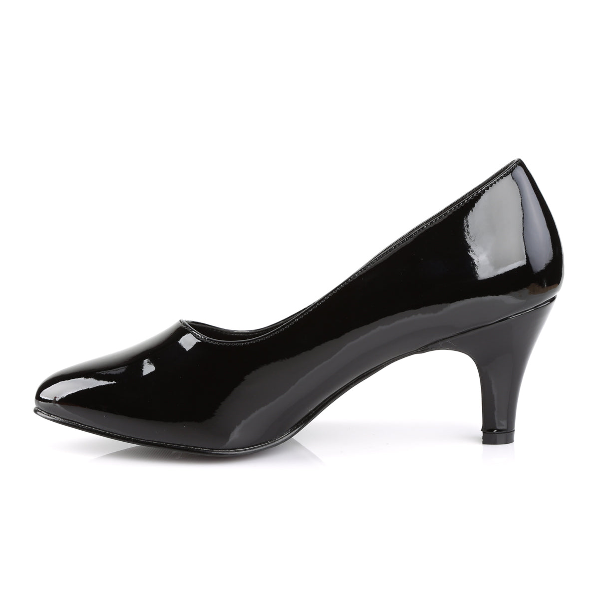 DIVINE-420 3" Block Heel Classic Pump
