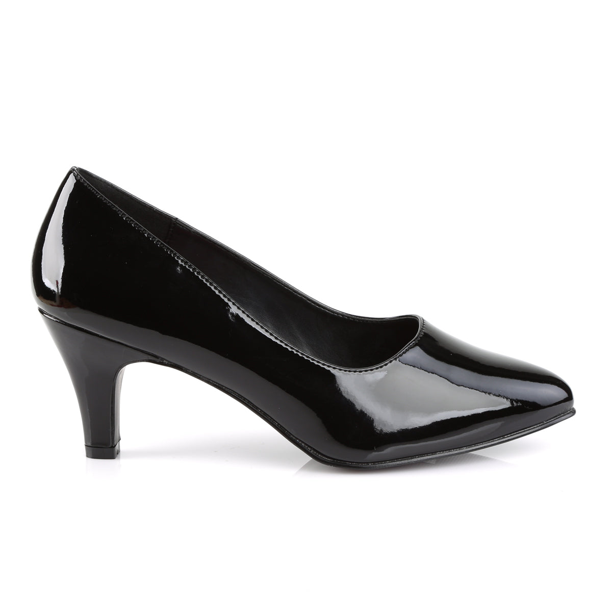 DIVINE-420 3" Block Heel Classic Pump