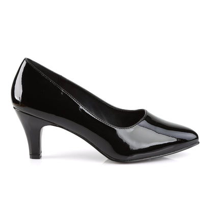 DIVINE-420 3" Block Heel Classic Pump