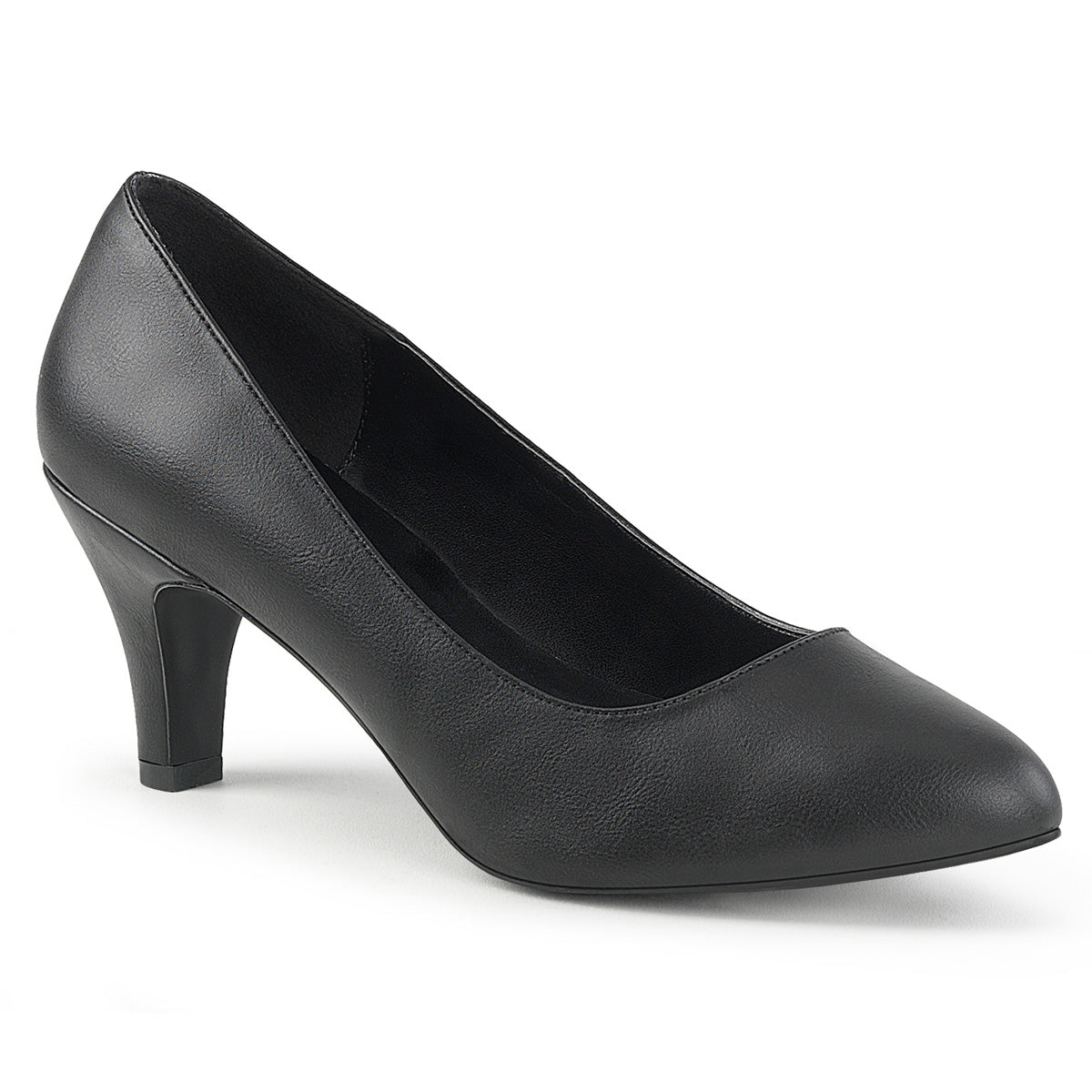 DIVINE-420 3" Block Heel Classic Pump