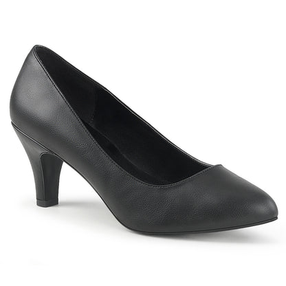 DIVINE-420 3" Block Heel Classic Pump