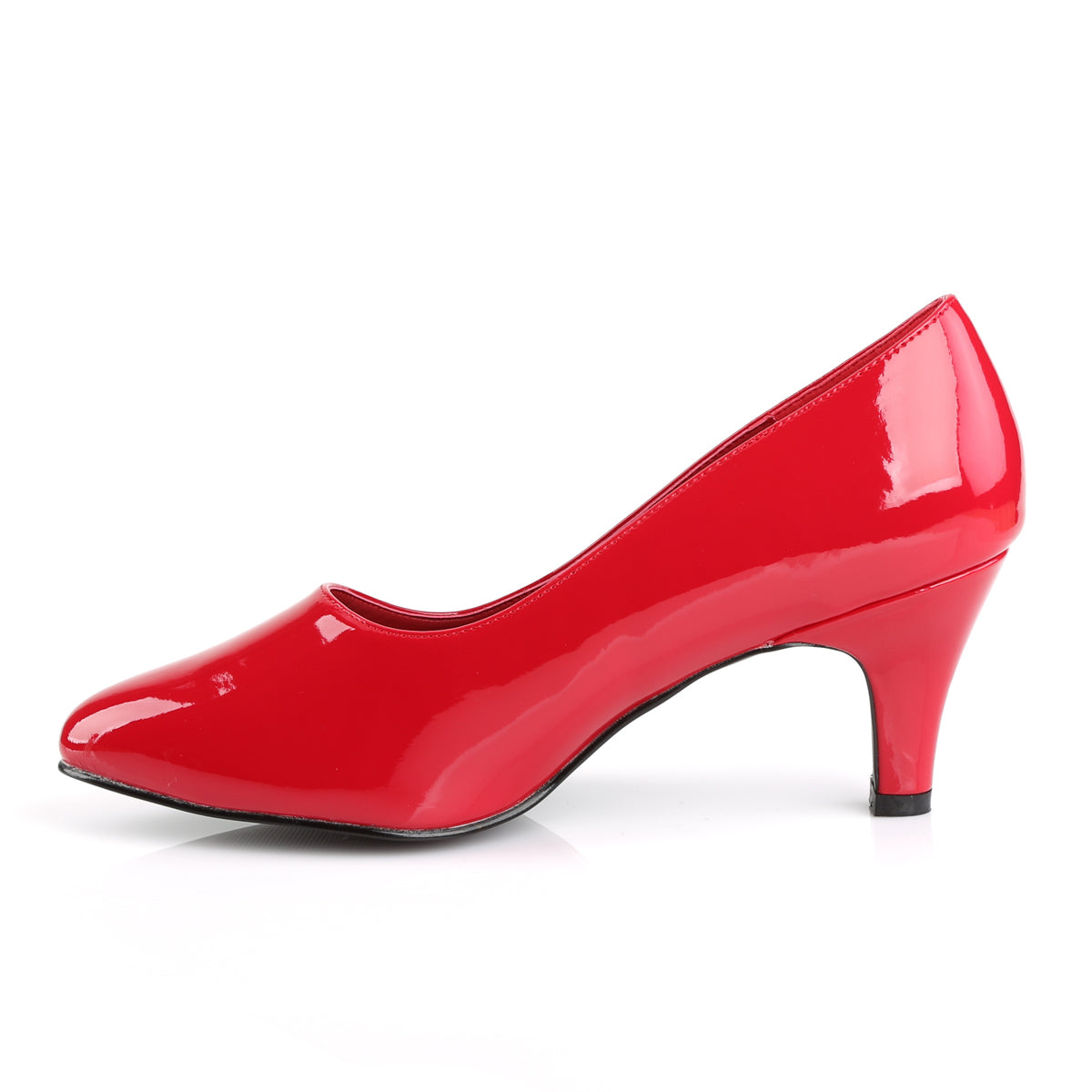 DIVINE-420 3" Block Heel Classic Pump