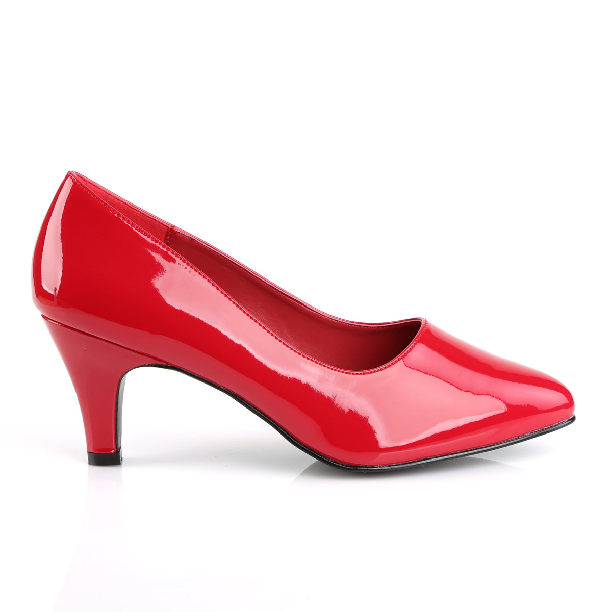 DIVINE-420 3" Block Heel Classic Pump