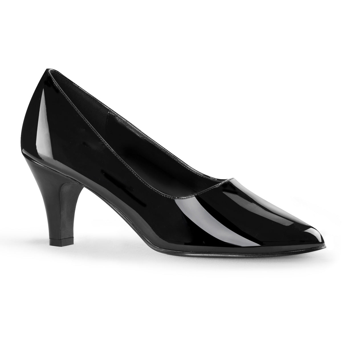 DIVINE-420 3" Block Heel Classic Pump
