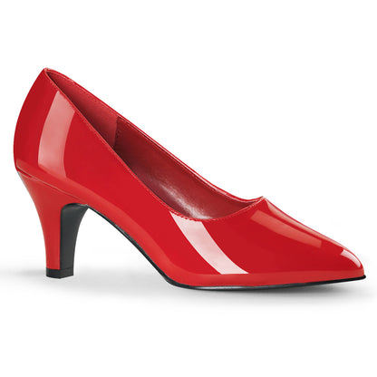 DIVINE-420 3" Block Heel Classic Pump