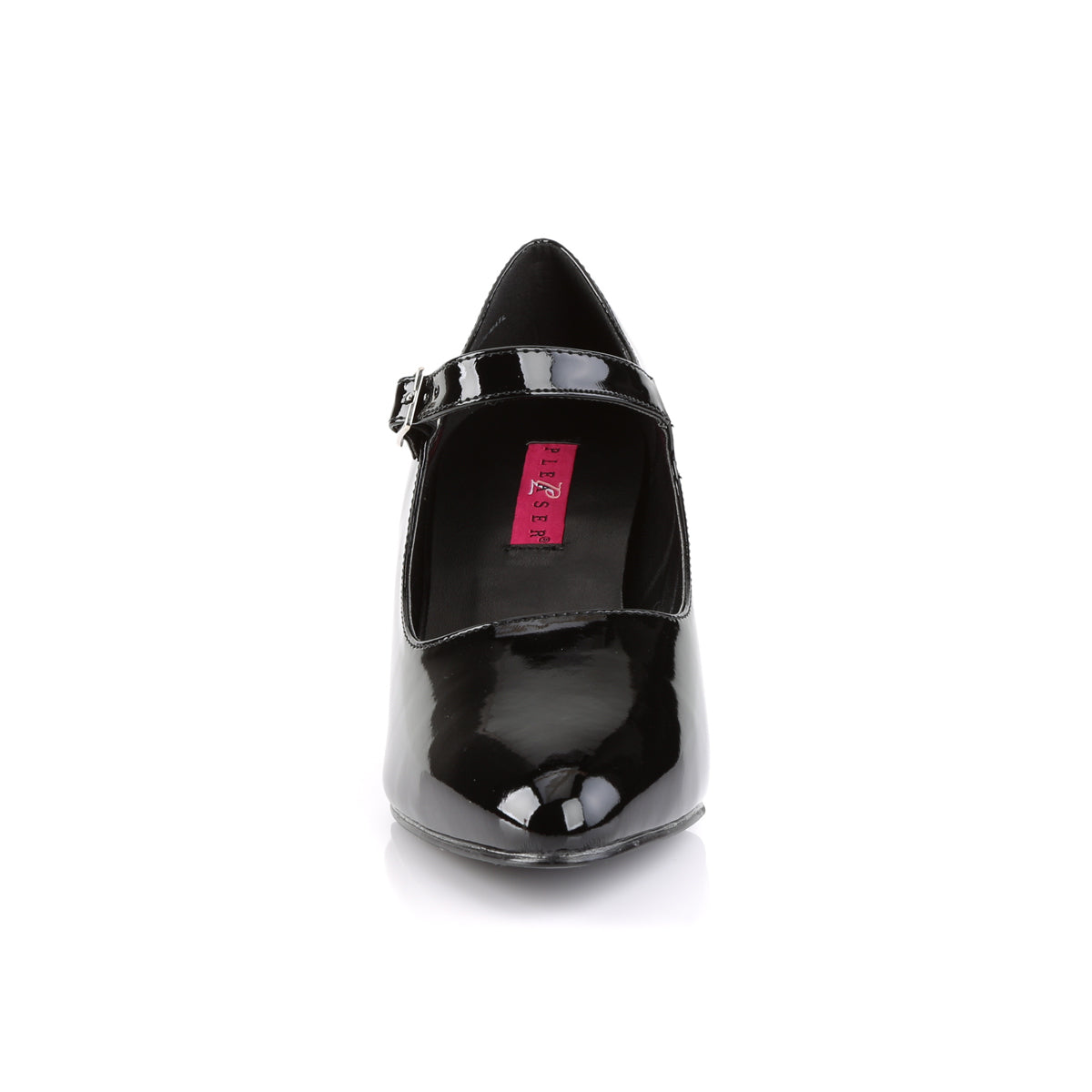 DIVINE-440 3" Block Heel D'orsay Mary Jane Pump