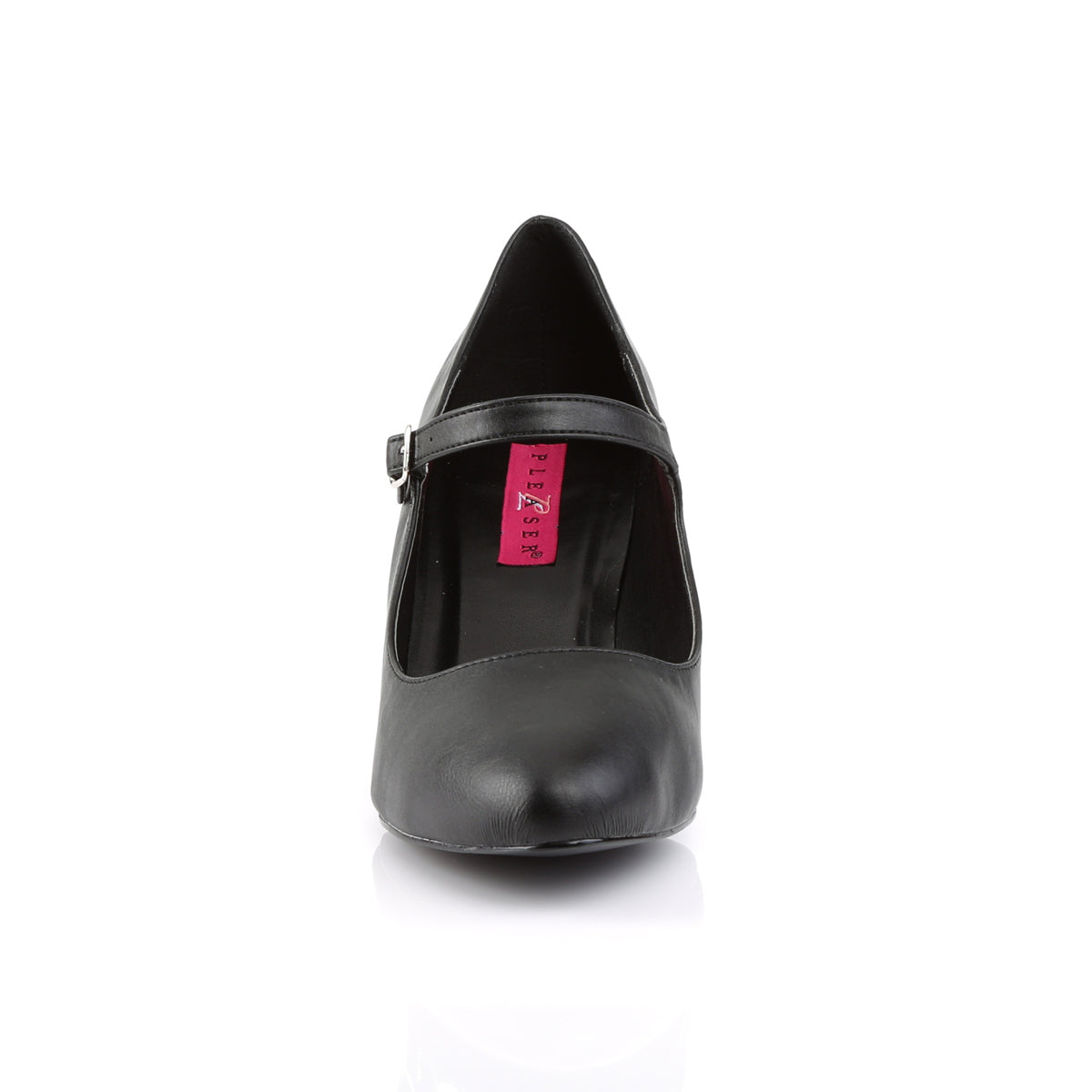 DIVINE-440 3" Block Heel D'orsay Mary Jane Pump