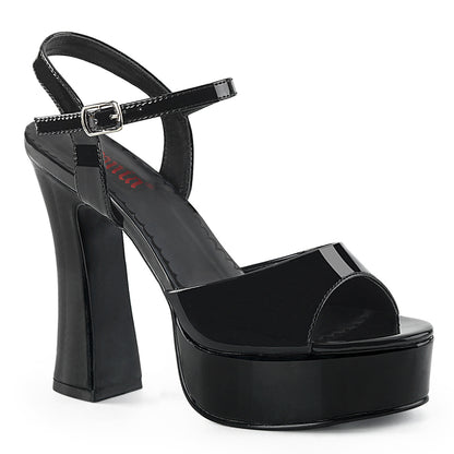 DOLLY-09 5" Chunky Heel Ankle Strap PF Sandal