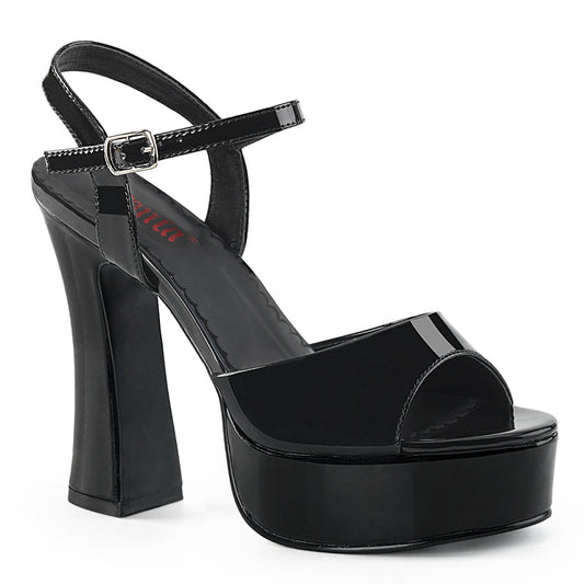 DOLLY-09 5" Chunky Heel Ankle Strap PF Sandal