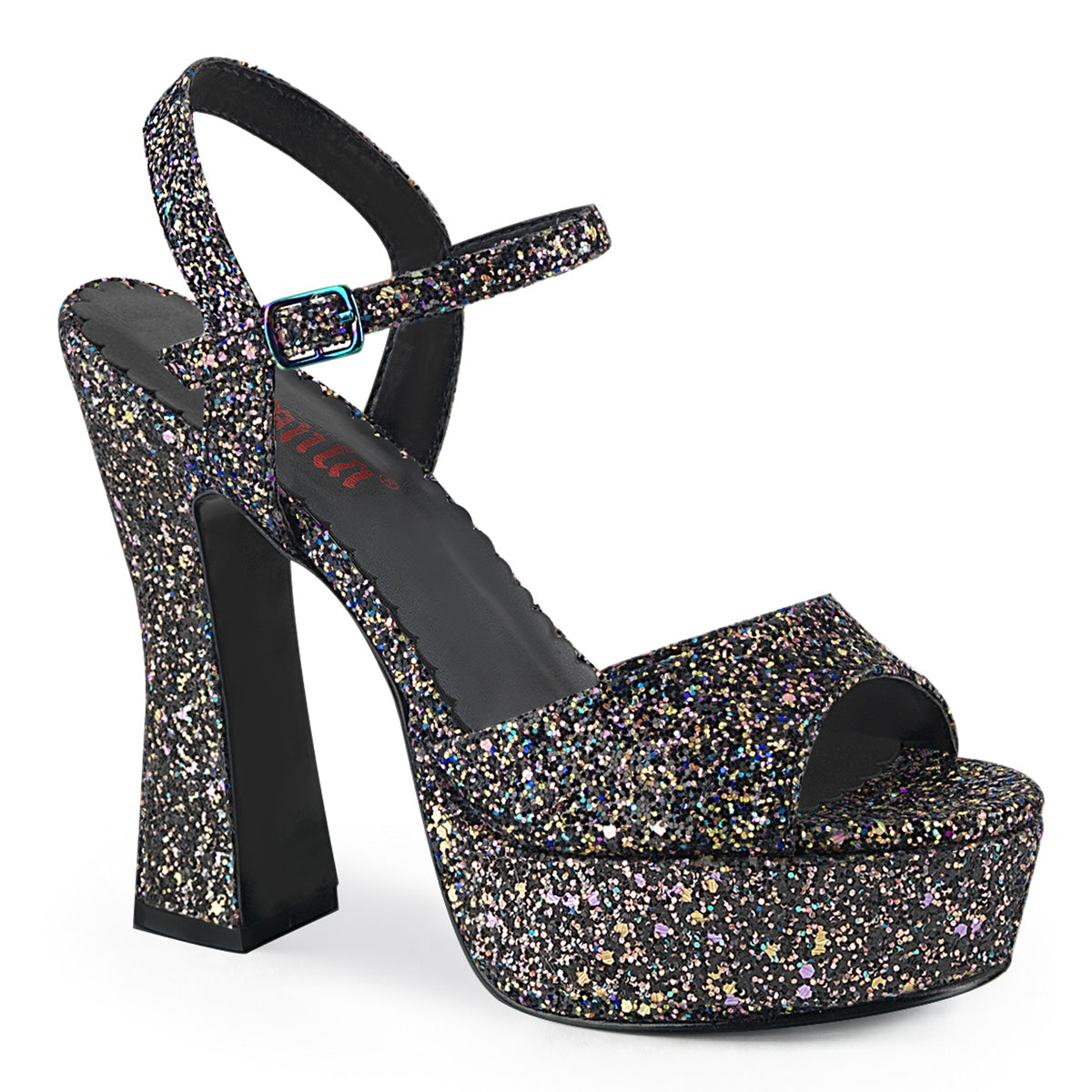 DOLLY-09 5" Chunky Heel Ankle Strap PF Sandal