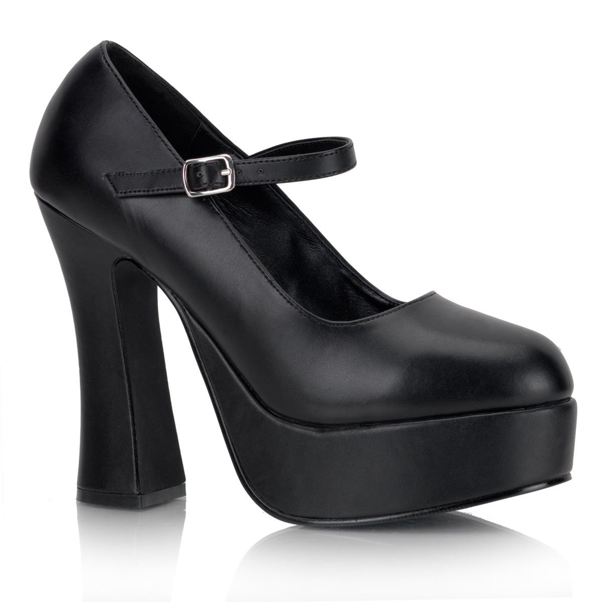 DOLLY-50 5" Chunky Heel Mary Jane PF Pump