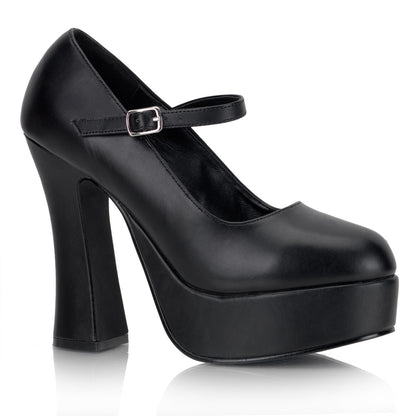 DOLLY-50 5" Chunky Heel Mary Jane PF Pump