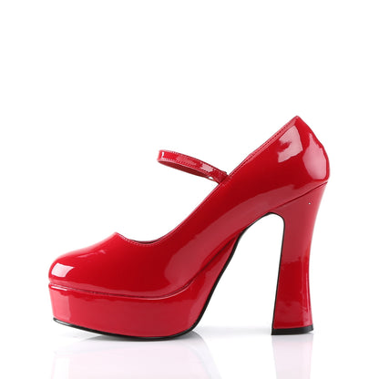DOLLY-50 5" Chunky Heel Mary Jane PF Pump