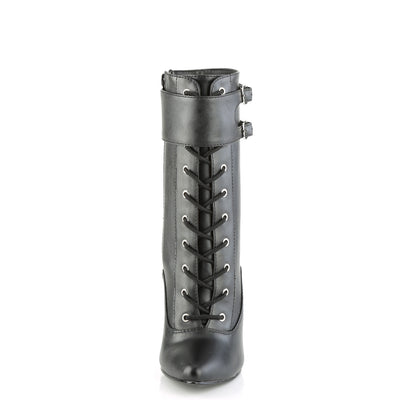 DOMINA-1023 6" Heel Ankle Boot, Side Zip