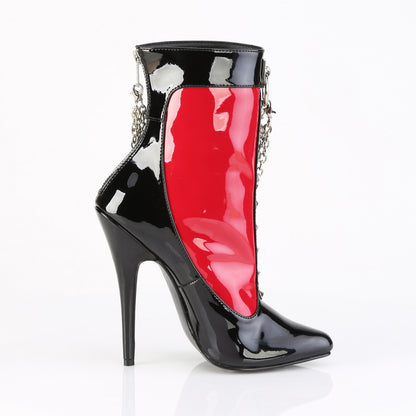 DOMINA-1033 6" Heel Ankle Boot, Back Zip