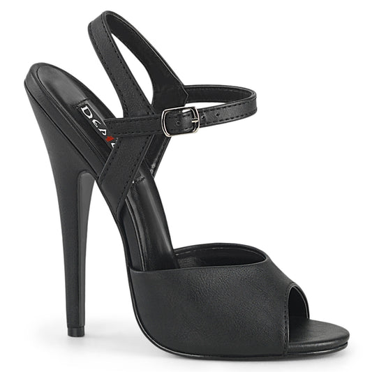 DOMINA-109 6" (152mm) Stiletto Heel Ankle Strap Sandal