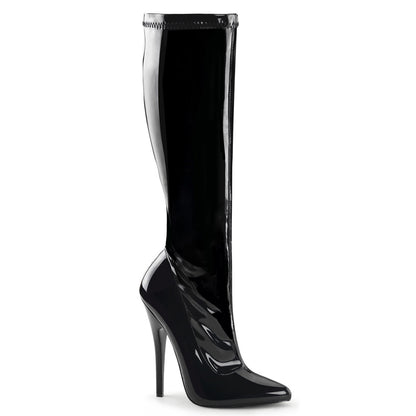 DOMINA-2000 6" Plain Stretch Knee Boot