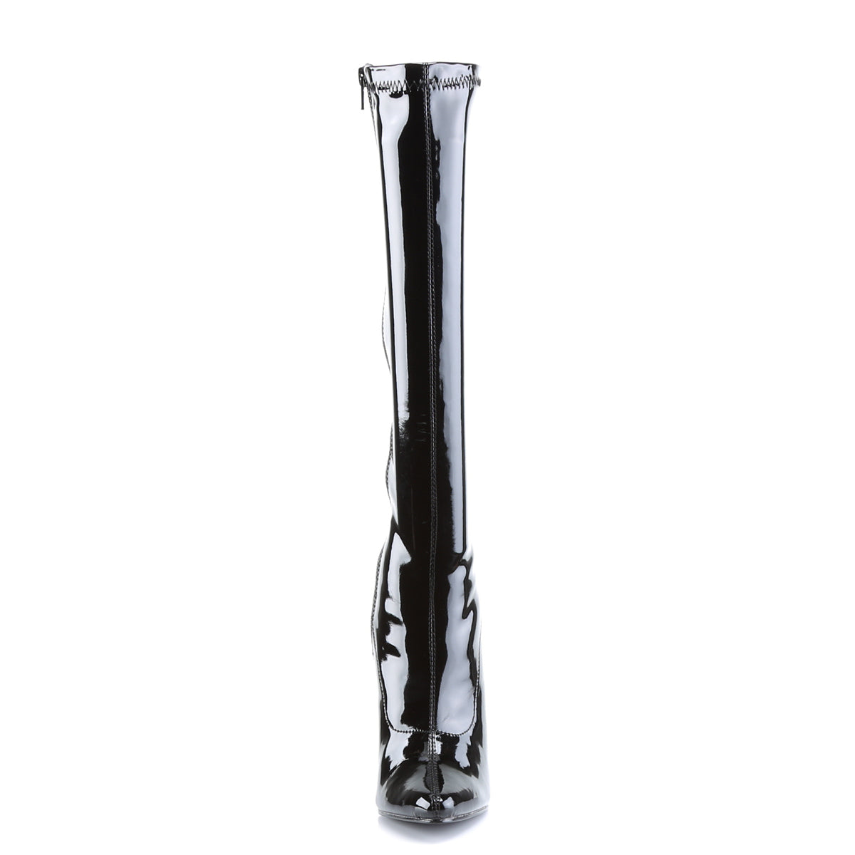 DOMINA-2000 6" Plain Stretch Knee Boot