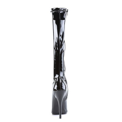 DOMINA-2000 6" Plain Stretch Knee Boot