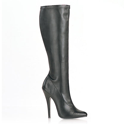 DOMINA-2000 6" Plain Stretch Knee Boot