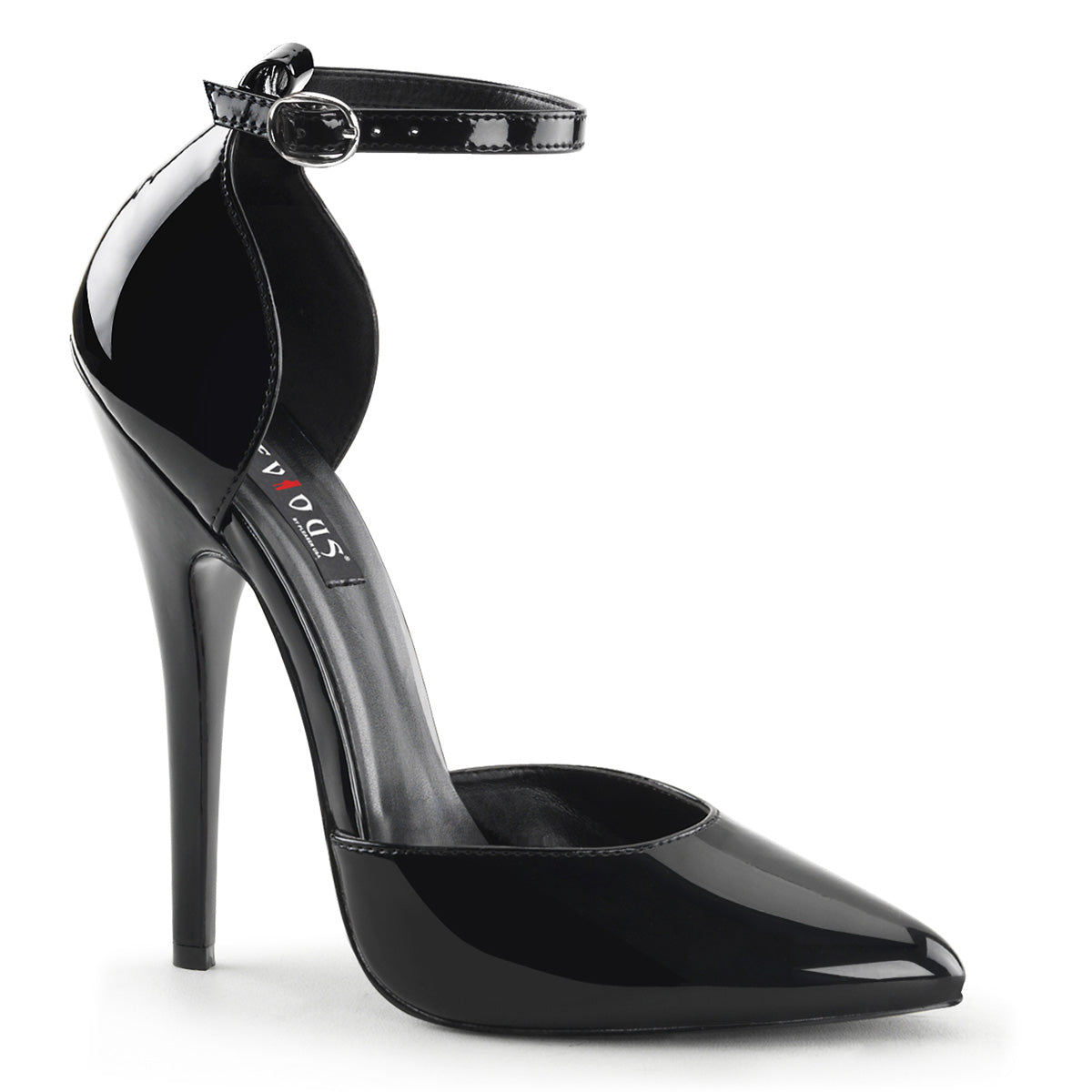 DOMINA-402 6" Ankle Strap D'Orsay Pump