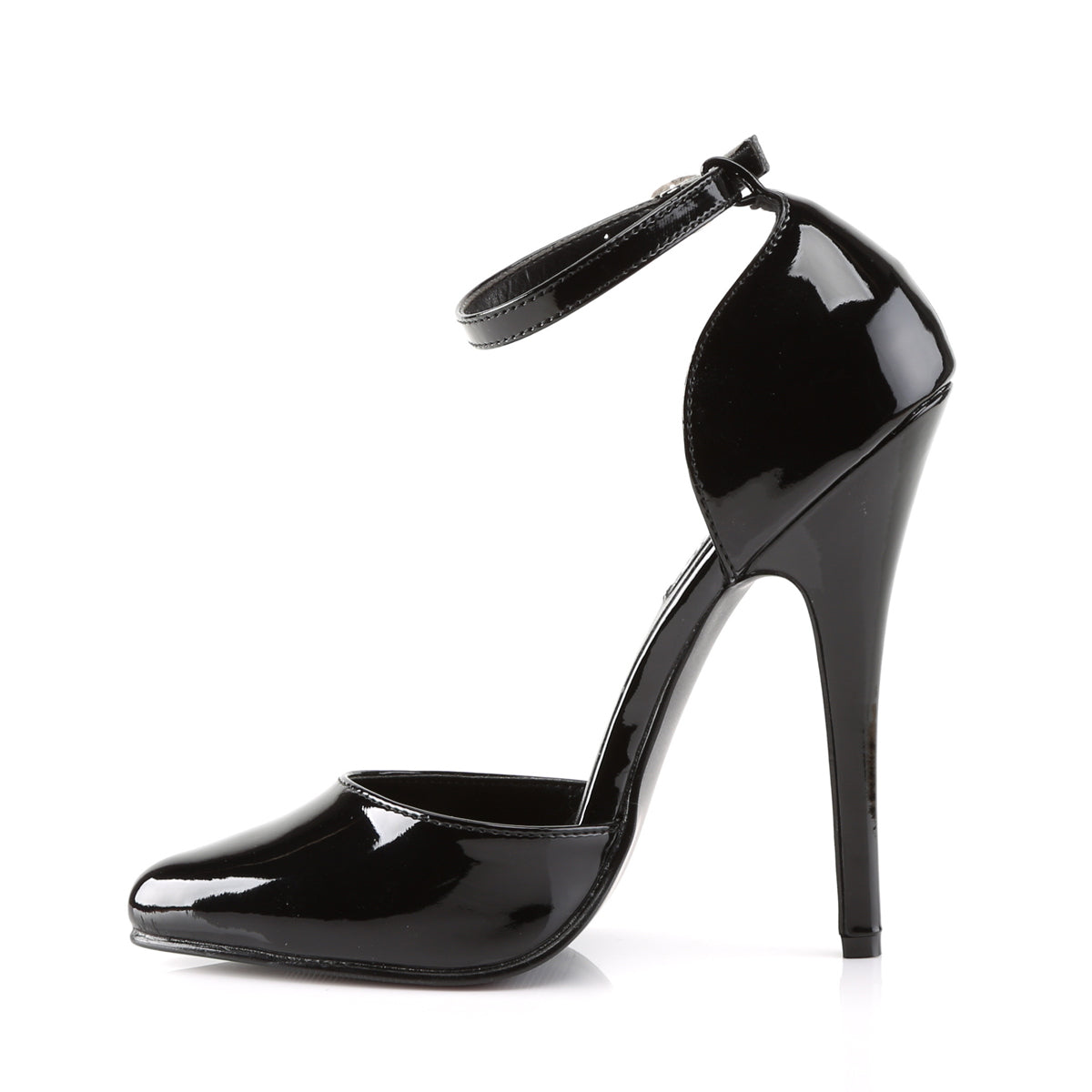 DOMINA-402 6" Ankle Strap D'Orsay Pump