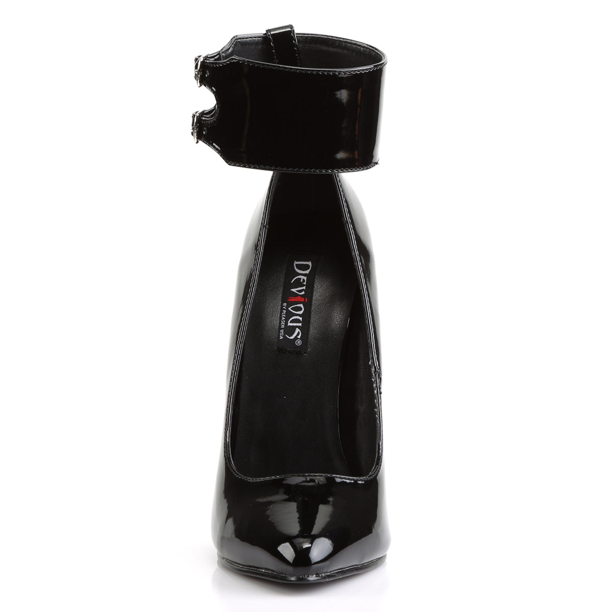 DOMINA-434 6" Pump W/ Interchangeable Ankle Cuffs