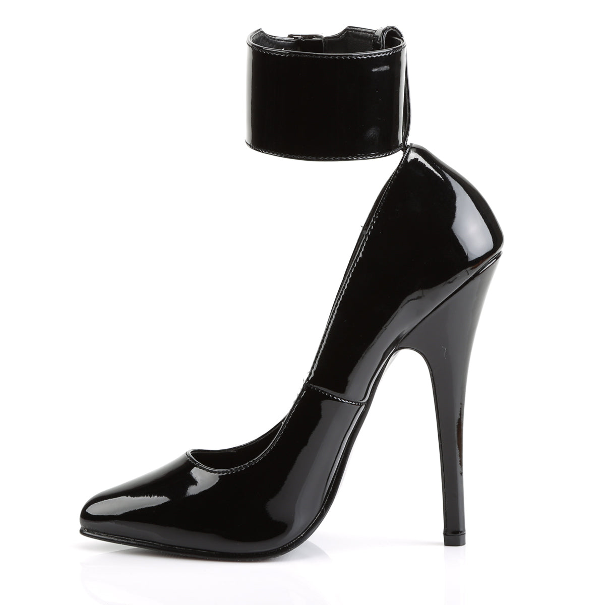 DOMINA-434 6" Pump W/ Interchangeable Ankle Cuffs