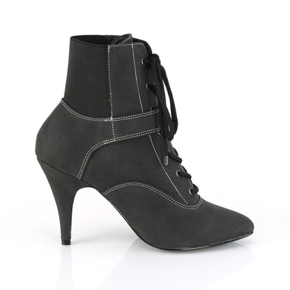 DREAM-1022 4" Heel Buckle Lace-Up Ankle Boot