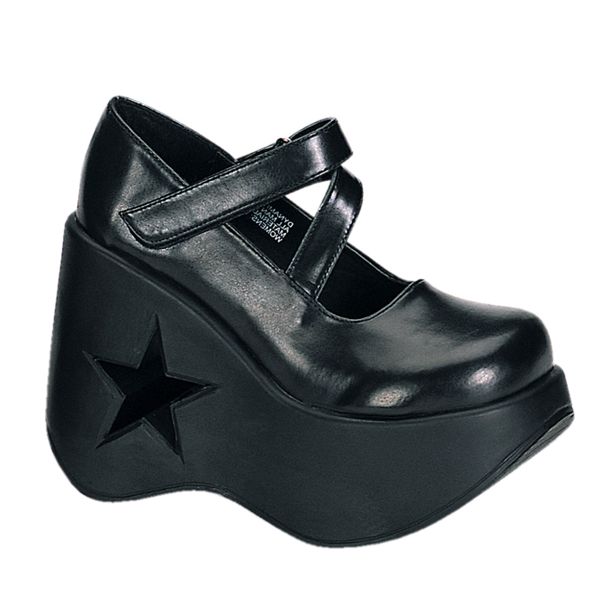 DYNAMITE-03 *5 1/4" Star Cut-Out Goth Punk Lolita MJ