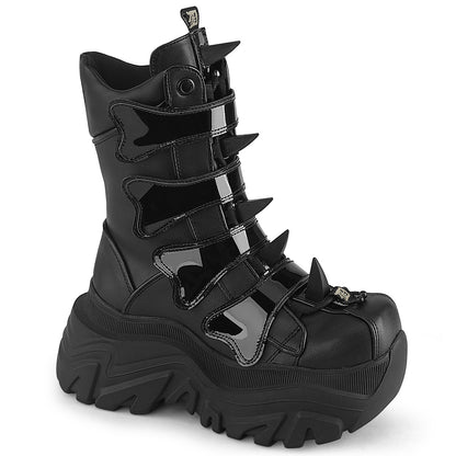 ECHO-110 3 1/4" Platform Calf Boot, Side Zip