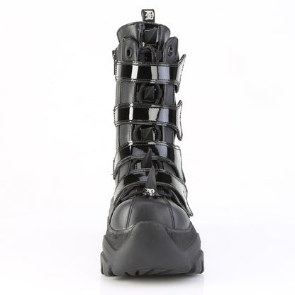 ECHO-110 3 1/4" Platform Calf Boot, Side Zip