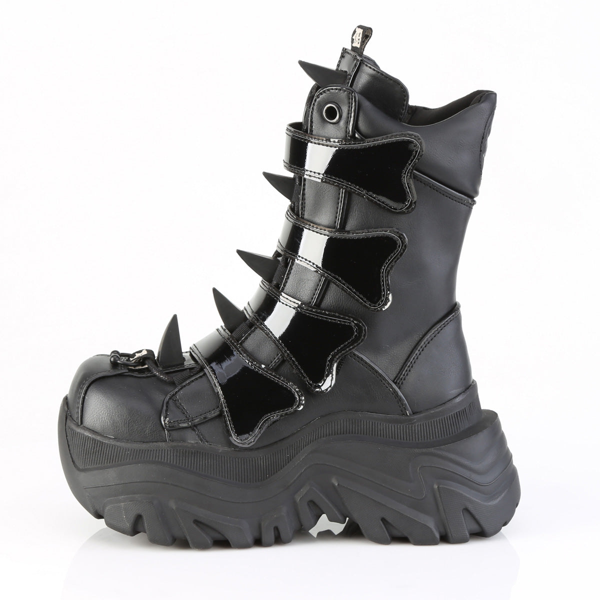 ECHO-110 3 1/4" Platform Calf Boot, Side Zip