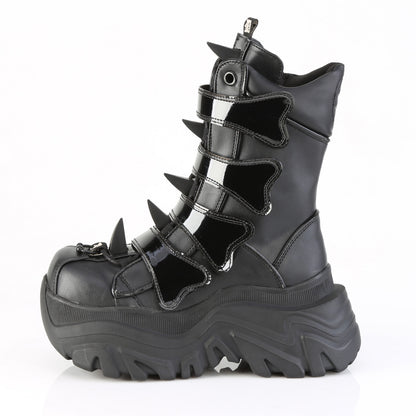 ECHO-110 3 1/4" Platform Calf Boot, Side Zip