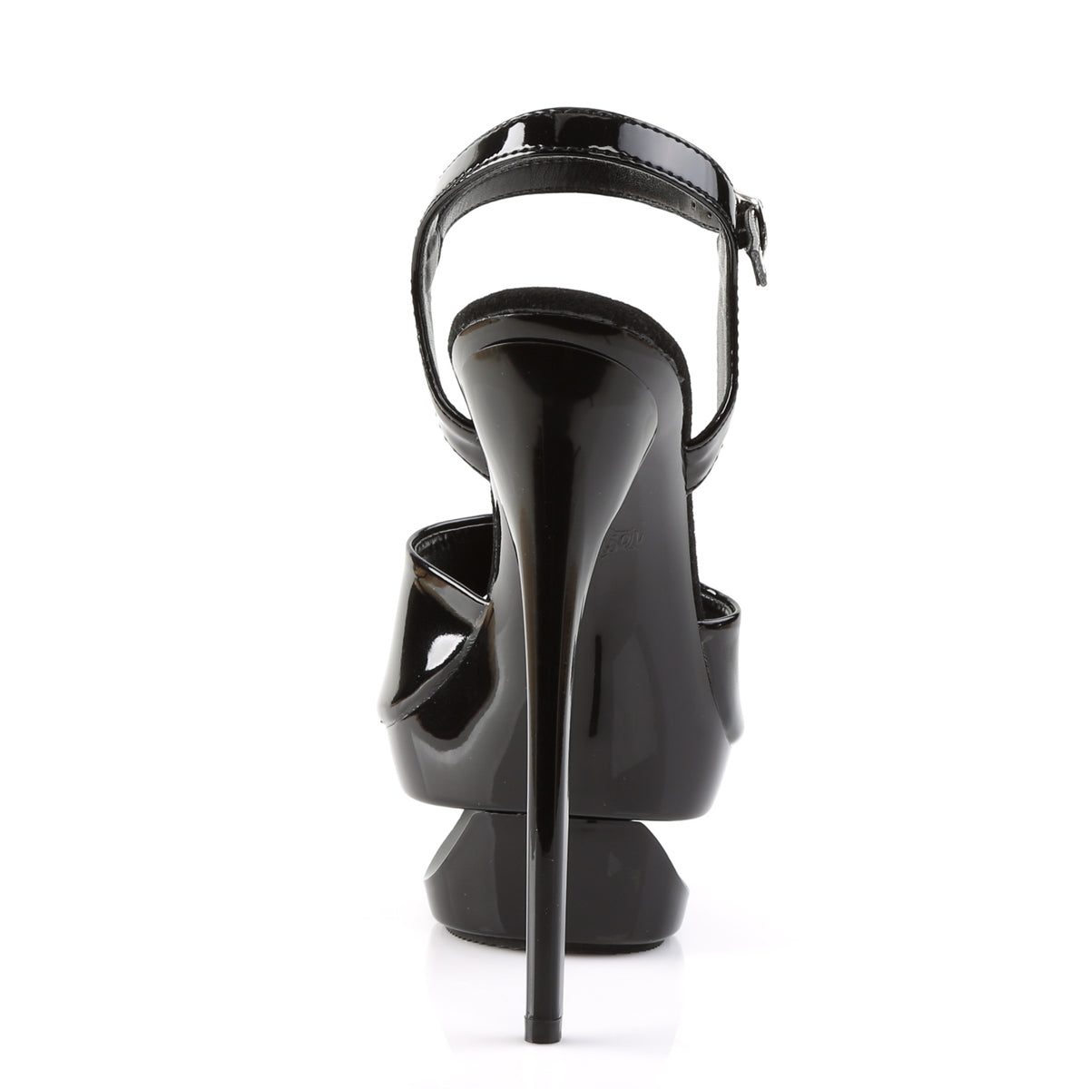 ECLIPSE-609 *6 1/2" Heel, 1 3/4" Cut-Out PF Ankle Strap Sandal
