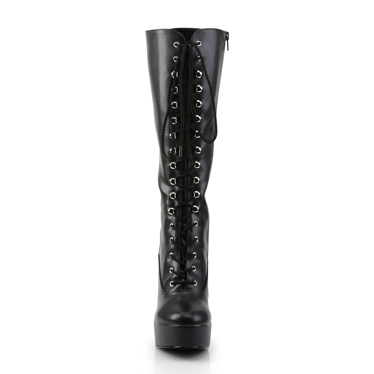 ELECTRA-2020 5" Stack Heel, 1 1/2" PF Knee Hi Boots w/ Zipper