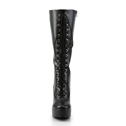 ELECTRA-2020 5" Stack Heel, 1 1/2" PF Knee Hi Boots w/ Zipper