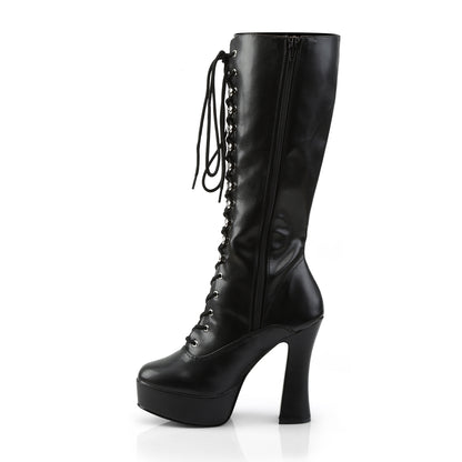 ELECTRA-2020 5" Stack Heel, 1 1/2" PF Knee Hi Boots w/ Zipper