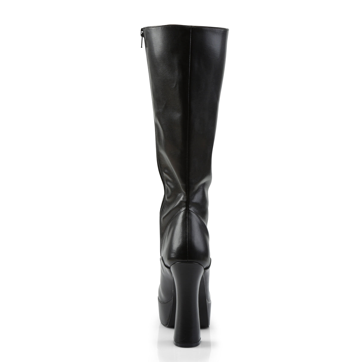 ELECTRA-2020 5" Stack Heel, 1 1/2" PF Knee Hi Boots w/ Zipper