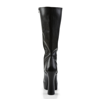ELECTRA-2020 5" Stack Heel, 1 1/2" PF Knee Hi Boots w/ Zipper