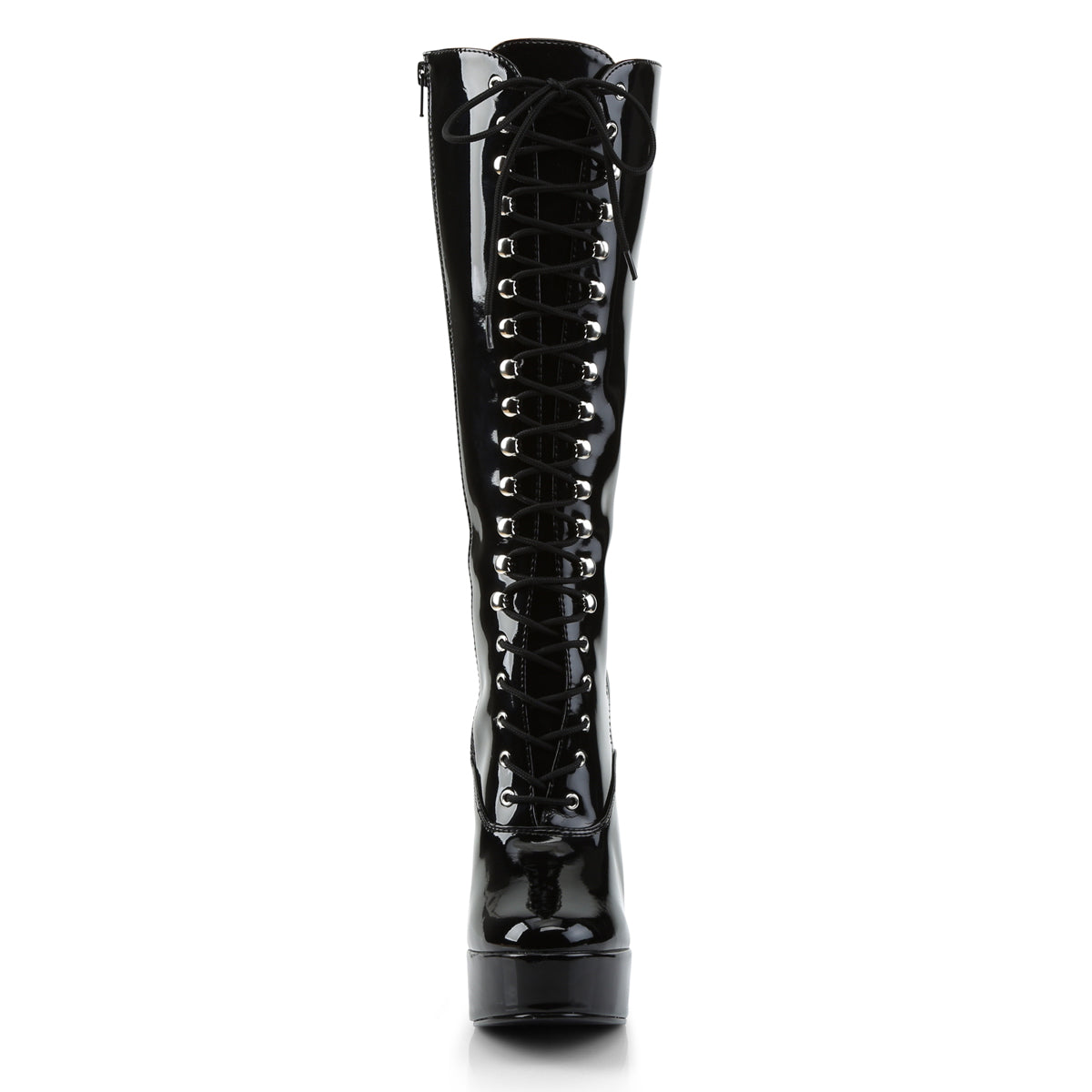 ELECTRA-2020 5" Stack Heel, 1 1/2" PF Knee Hi Boots w/ Zipper